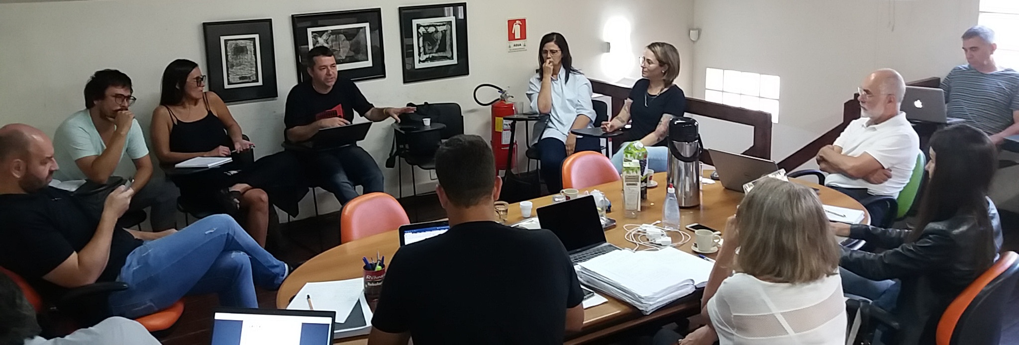 FNA participa de reunião de planejamento da diretoria do SAERGS