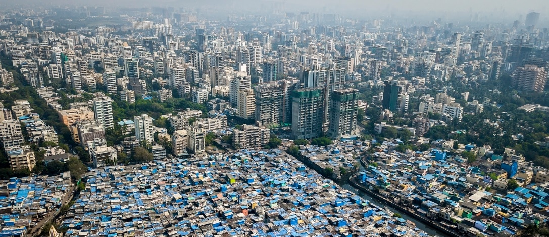 Fotos feitas com drone expõem desigualdade em grandes cidades pelo mundo