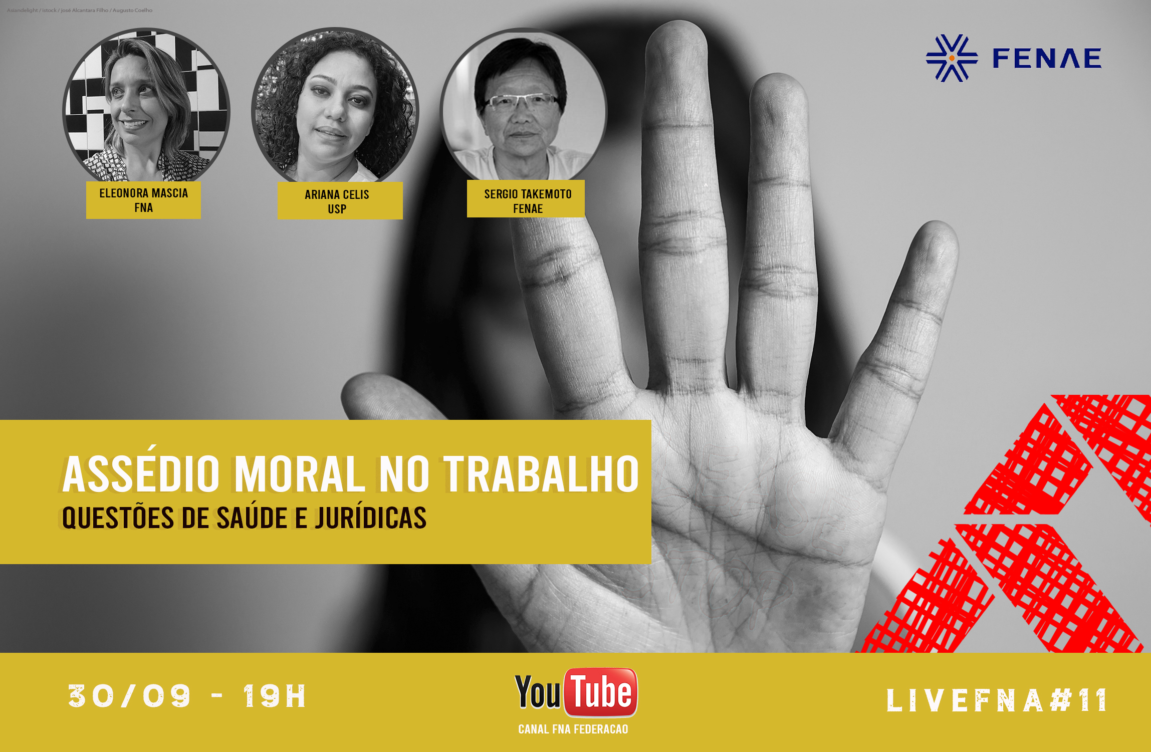 Live FNA#11 debate o assédio moral nas relações de trabalho