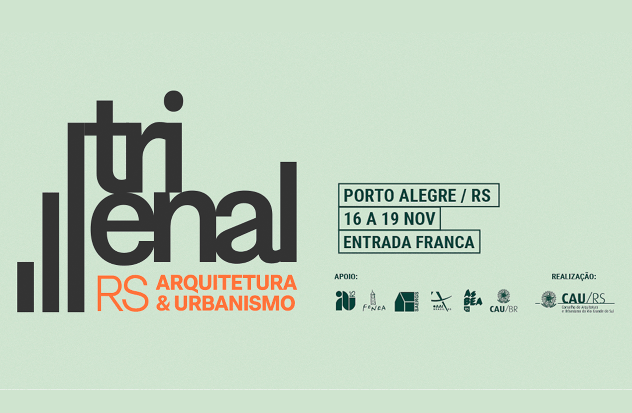 Porto Alegre recebe Trienal de Arquitetura de 16 a 19 de novembro